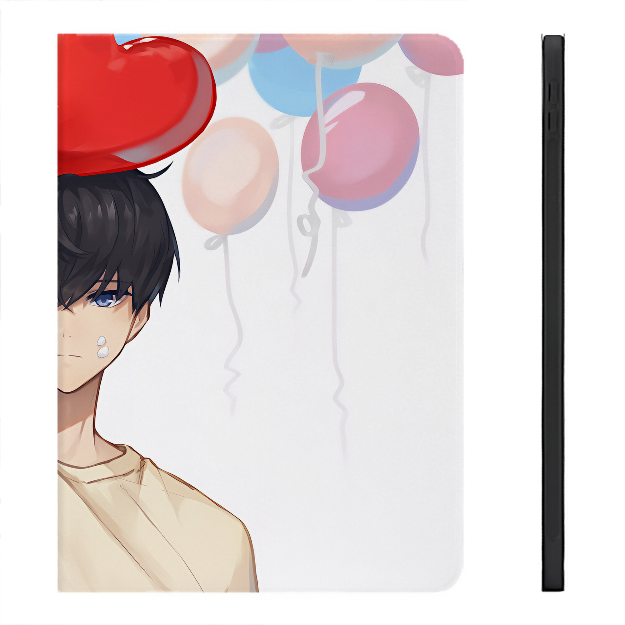 （画像用） ハイキュー!! Haikyu!! IPadケース ペンホルダー付き ブックスタイルデザイン